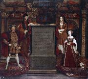 Leemput, Remigius van Henry VII and Elizabeth of York (mk25) oil